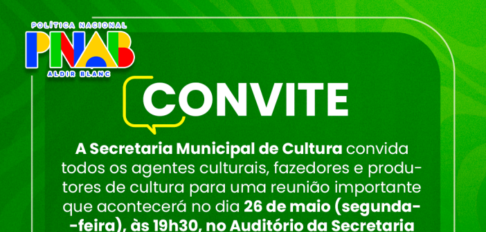🎭 Convite aos agentes culturais de Abel Figueiredo!