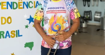 Nossos alunos do projeto Cantarolendo têm se preparado intensamente nos ensaios da banda marcial