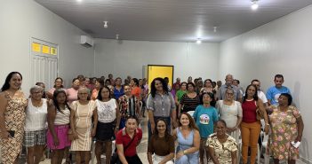 Com muita alegria retomamos as atividades do grupo da Melhor Idade